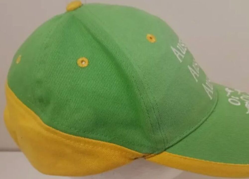 Australia Aussie Aussie Aussie Oi Oi Oi Adjustable Cap Hat Green Raygun Souvenir - Picture 6 of 7